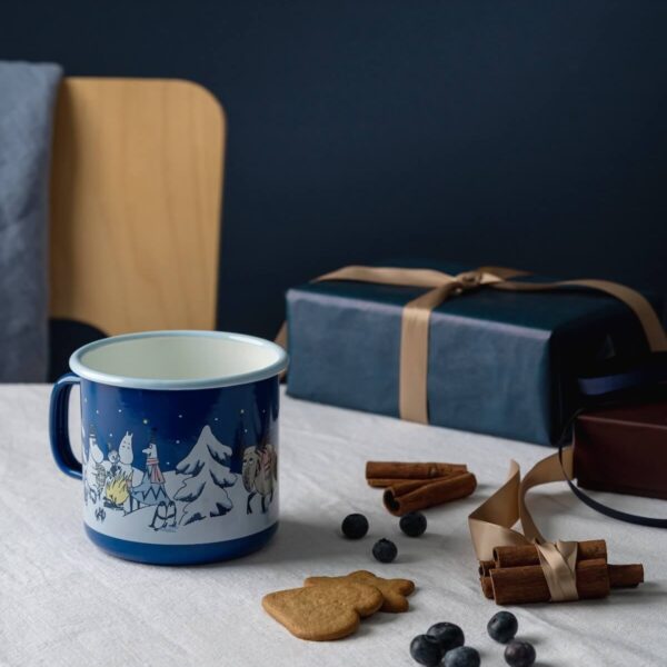 Muumi emailkruus Starry Night 3,7dl