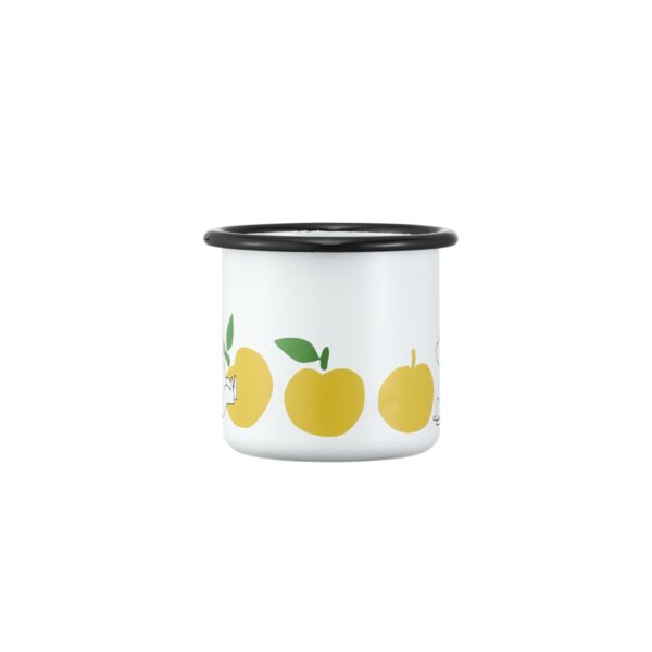 Muumi emailkruus Joyful Apples 2,5dl