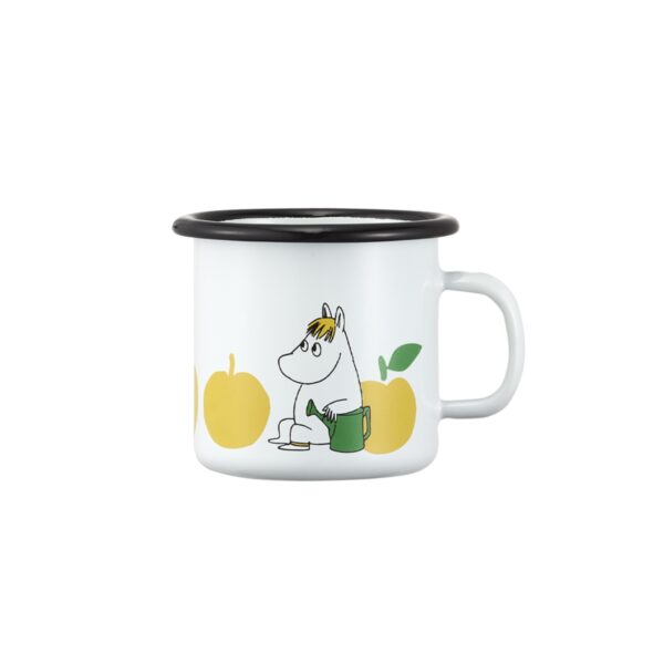 Muumi emailkruus Joyful Apples 2,5dl