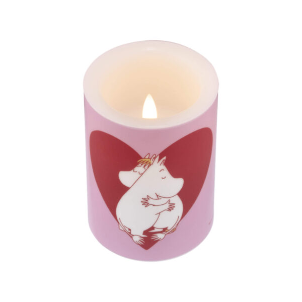 Muumi LED-küünal Heart_led_2